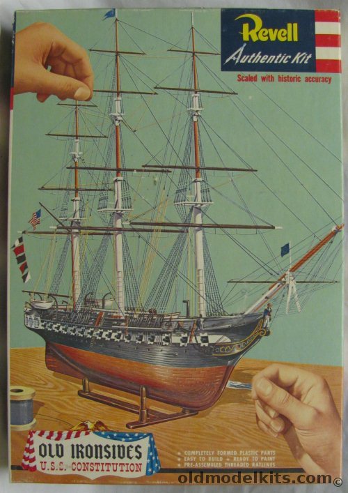 Revell 1/192 USS Constitution Old Ironsides, H319-300 plastic model kit